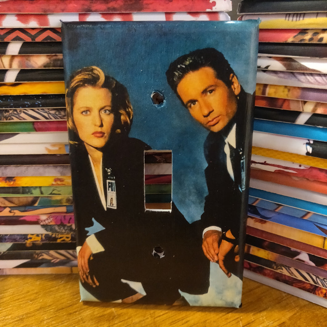 Fox and Dana Light Switch Cover