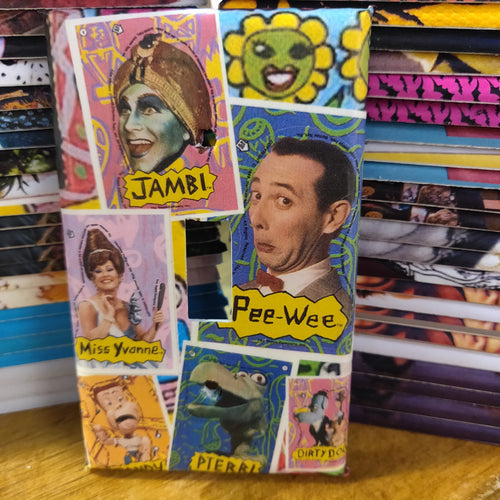 I Know You Are But What Am I Trading Cards Light Switch Plate