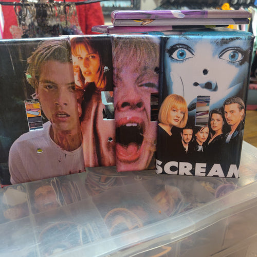 S C R E A M Light Switch Plates
