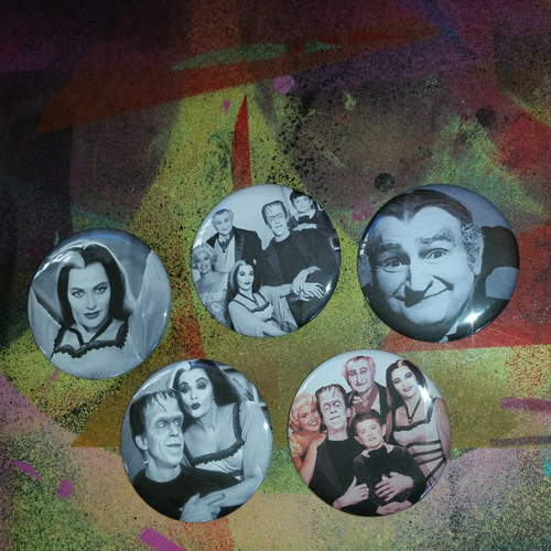 Lily Herman and the Family pin back button