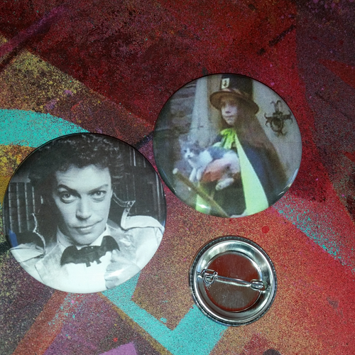 Worst Witch Pin Back Buttons