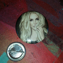 Britney pin back button