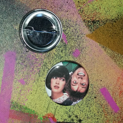 Hey Snotface! pin back button