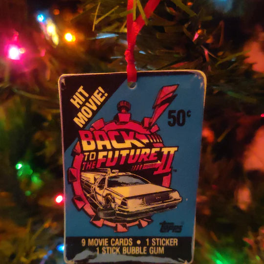 80s Trading Cards Ornament