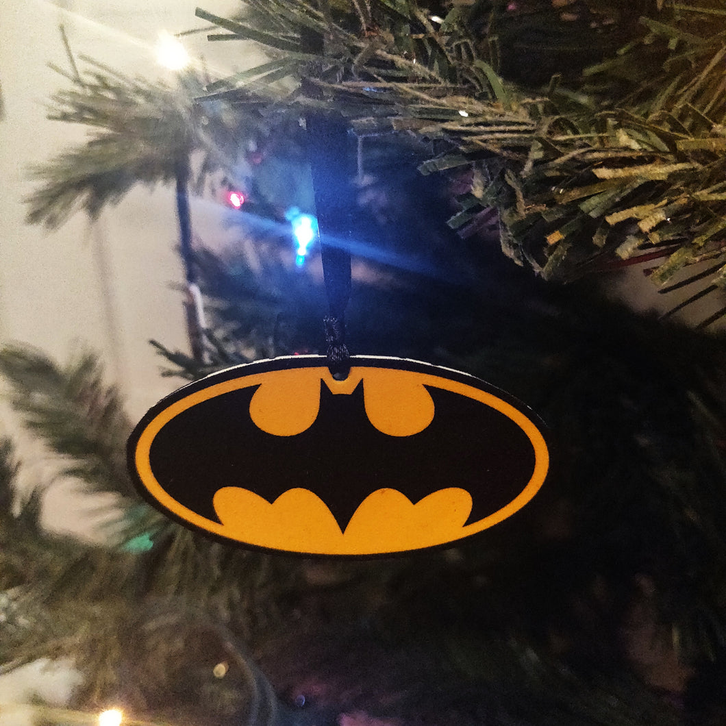 Bat Signal Ornament