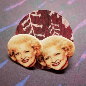 Golden Gals Post Earrings