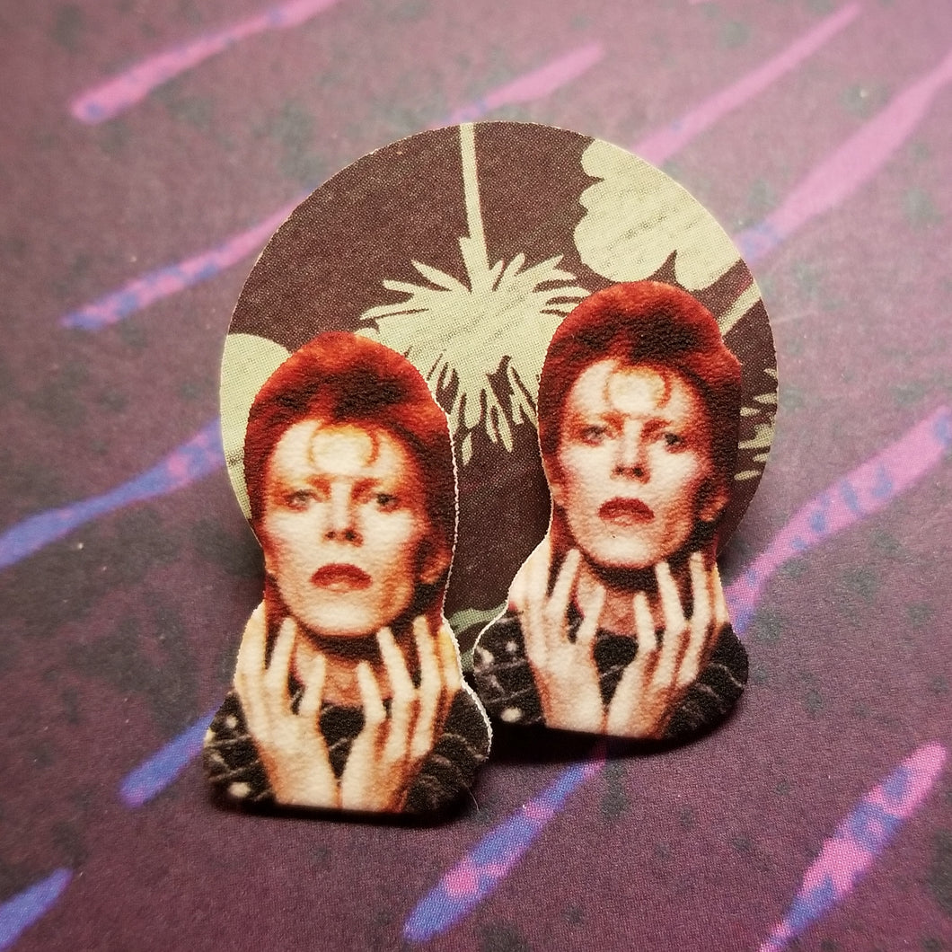 Starman post Earrings