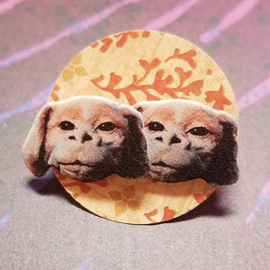 The Luck Dragon Post Earrings