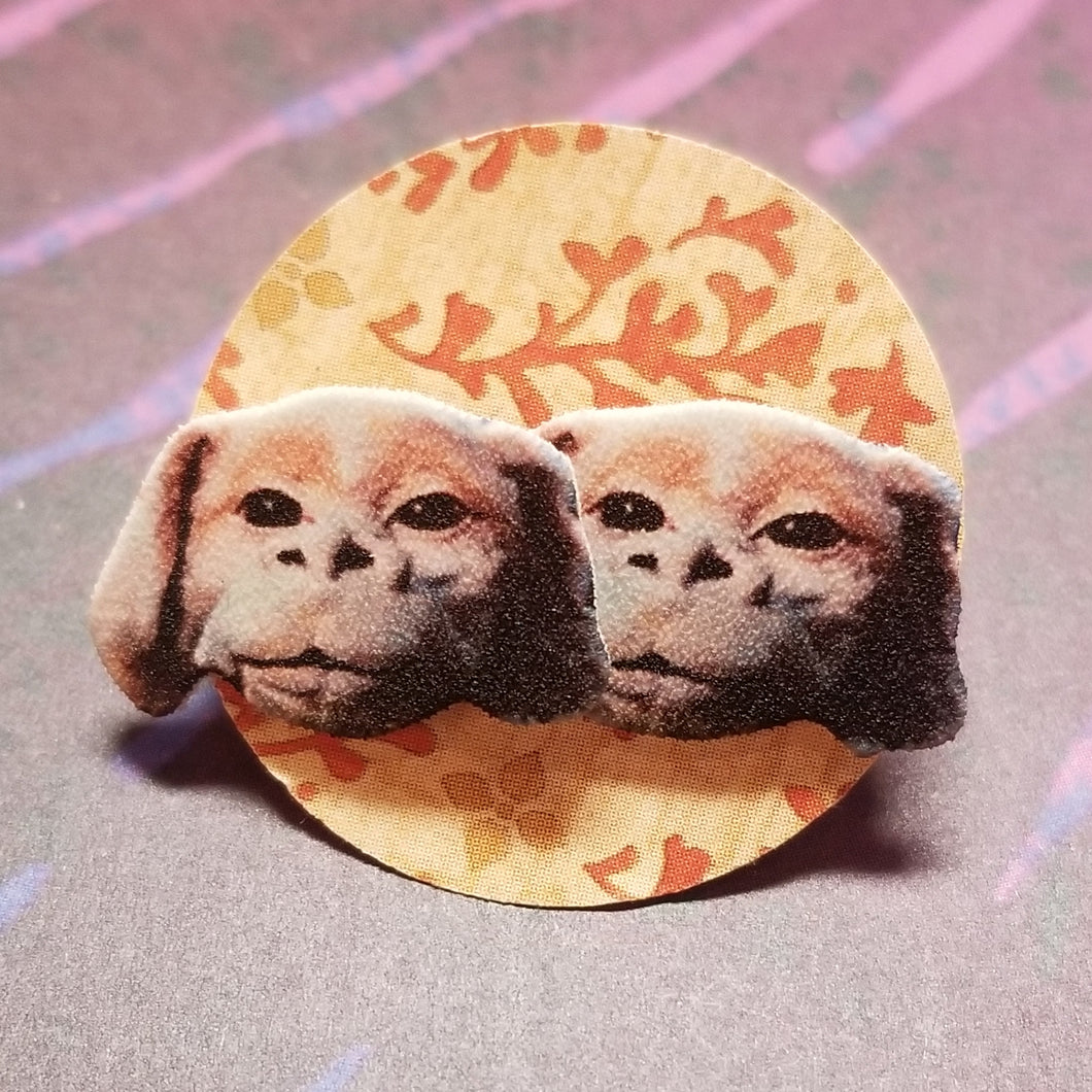 The Luck Dragon Post Earrings