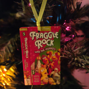 Christmas VHS Tape Ornament