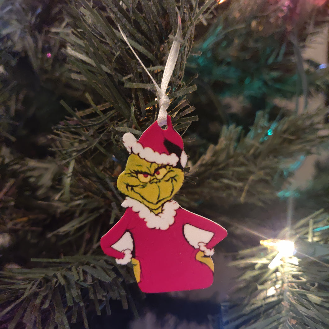 You're a Mean One Ornaments