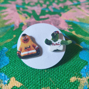 Grit and Phan Post Earrings