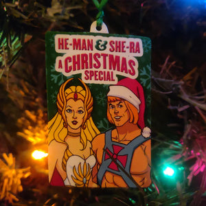 Christmas VHS Tape Ornament