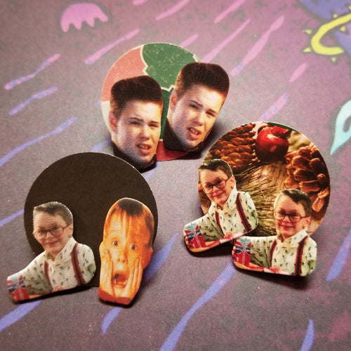 I Made My Family Disappear Post Earrings