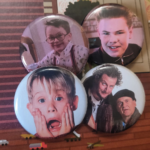 I Made My Family Disappear pin back button
