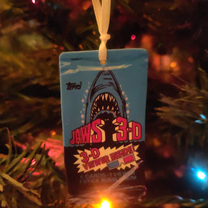 80s Trading Cards Ornament