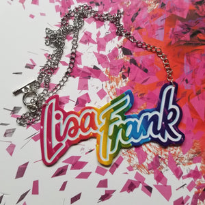 Lisa Frank Necklace