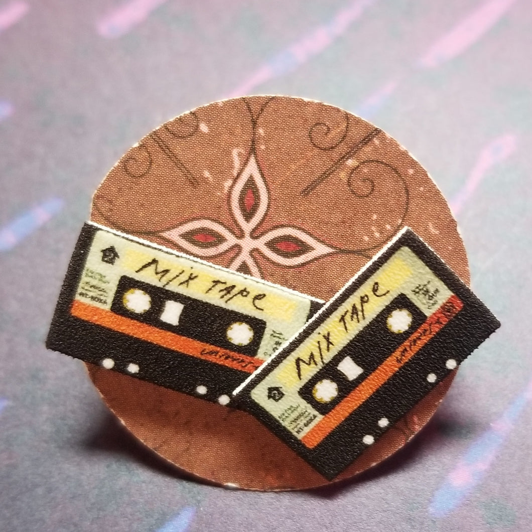 Mix Tape Post Earrings