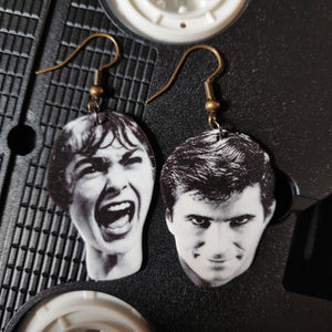 Psycho earrings