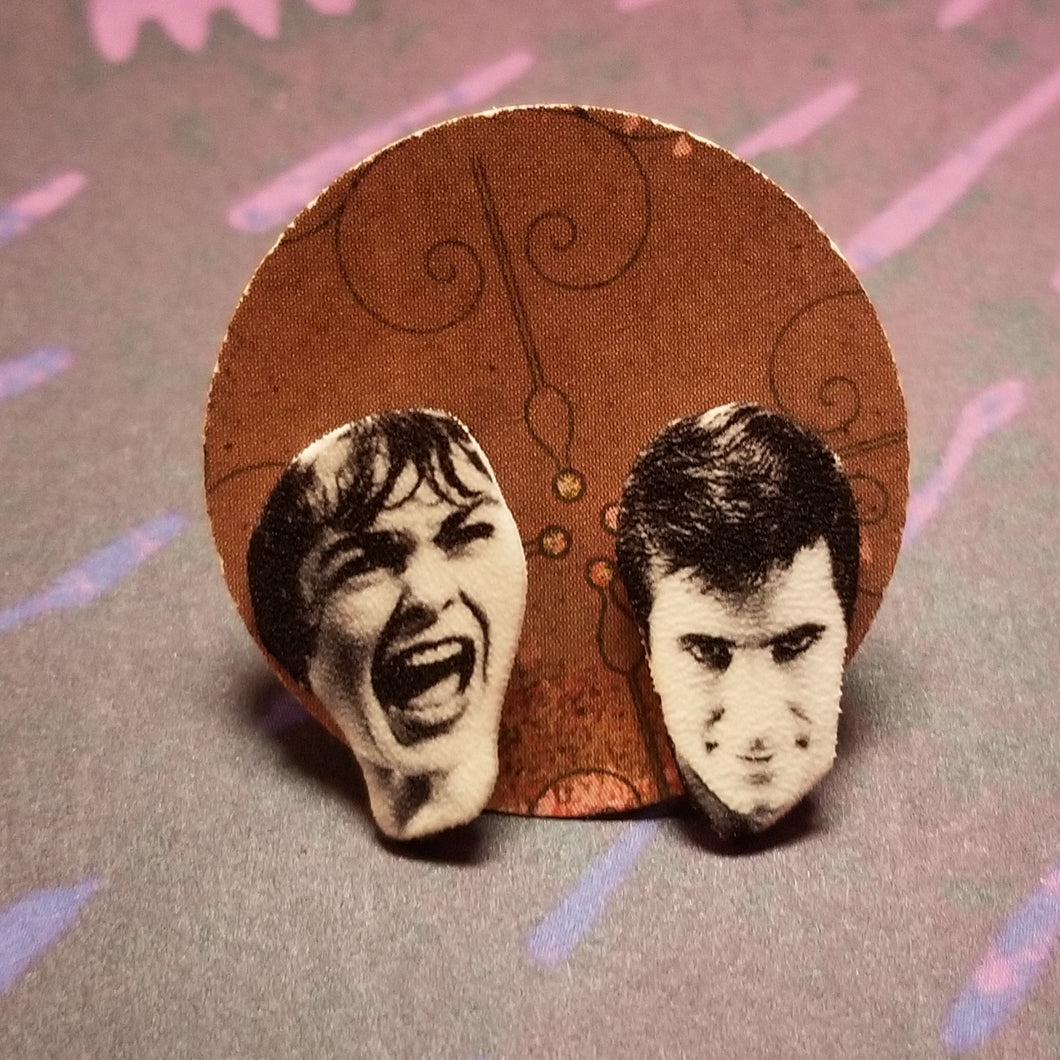 Psycho Post Earrings