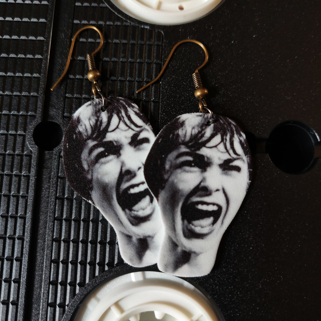 Psycho earrings