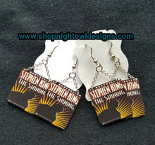 Shining Book Earrings