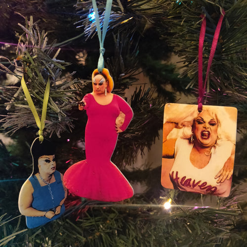 Queen of Trash Ornaments