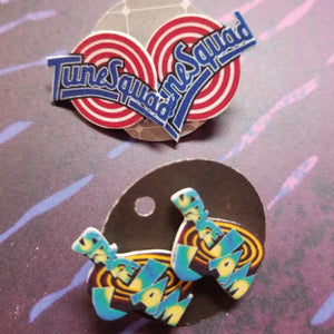 Space Toons Post Earrings