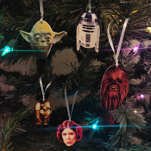 Galaxy Far Far Away Ornaments