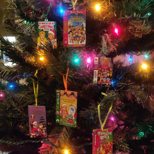 Christmas VHS Tape Ornament