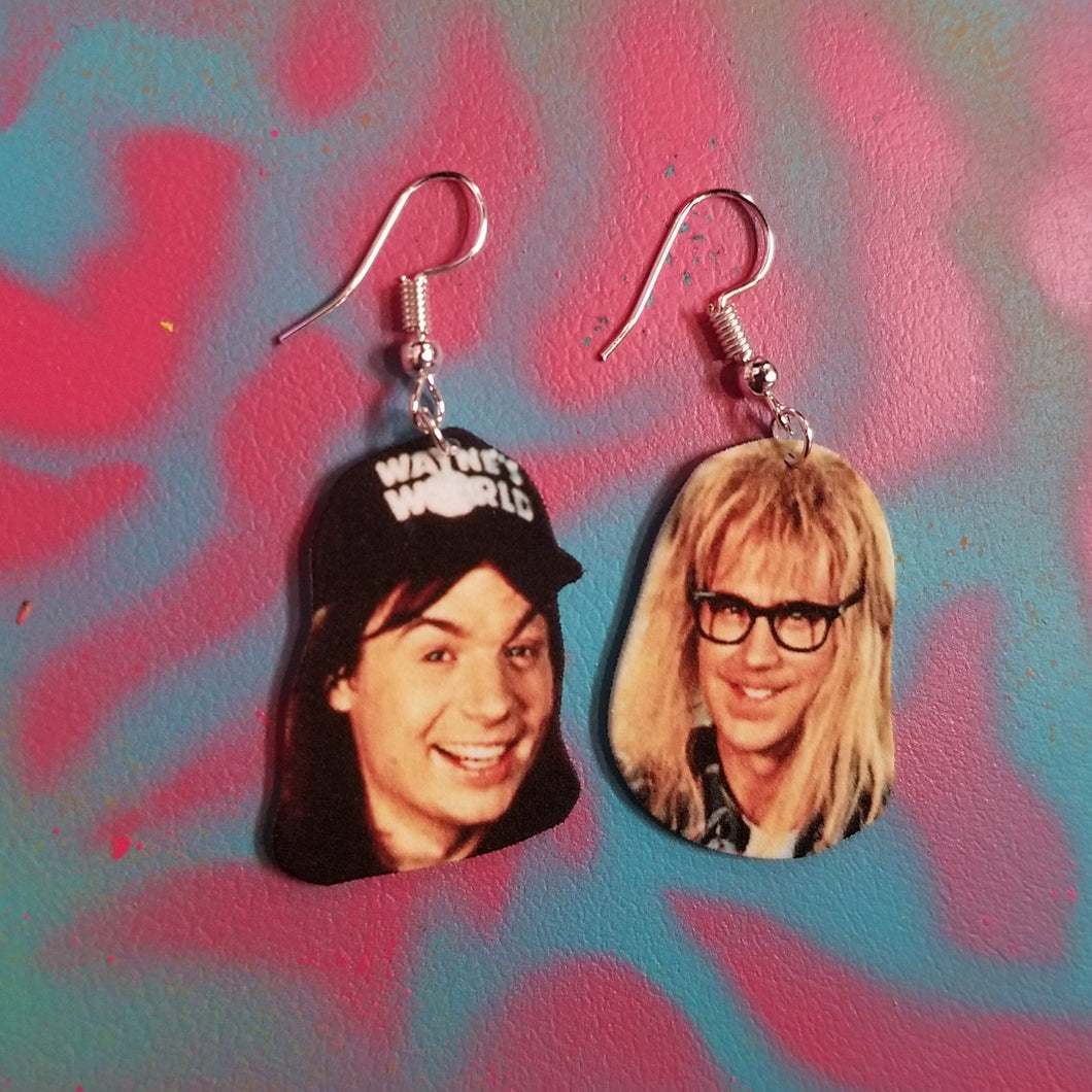 Wayne and Garth Earrings