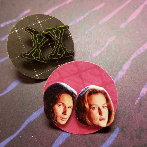 Dana and Fox Post Earrings